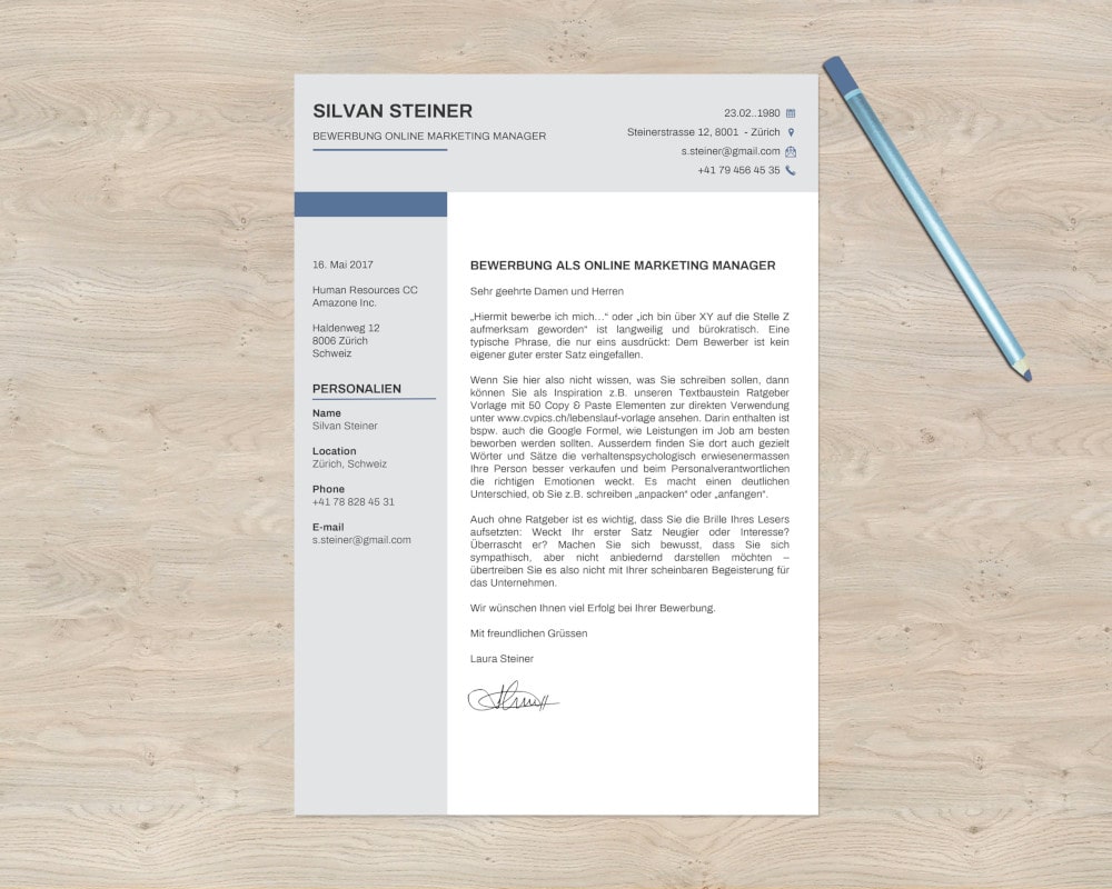 Unterschied Motivationsschreiben und Bewerbungsanschreiben