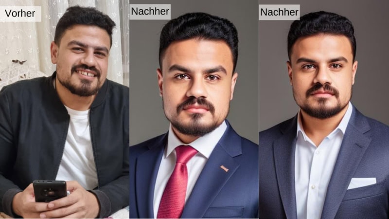 KI Bewerbungsfotos